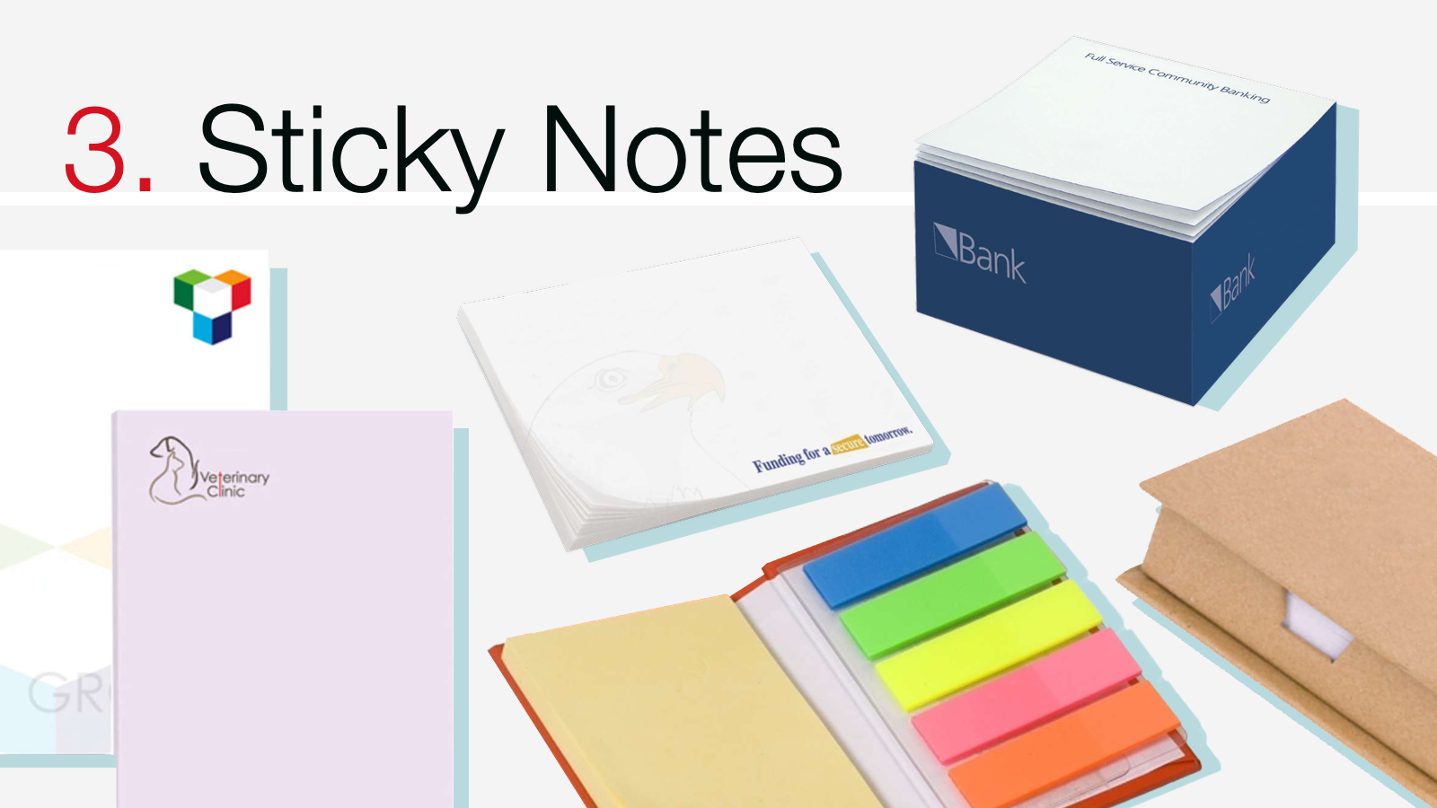 3. Sticky notes